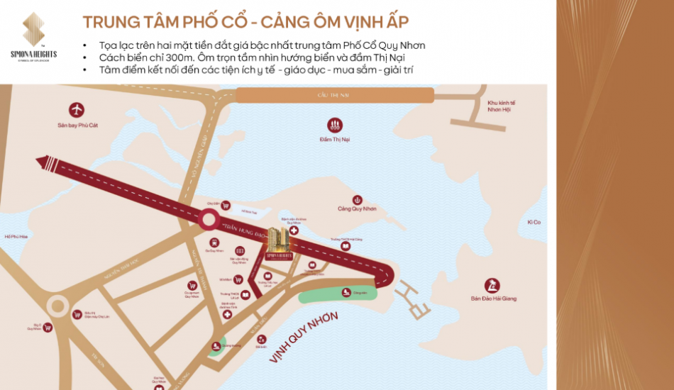 Mở bán căn hộ chung cư tuyệt tác ven biển Simona Heights Quy Nhơn